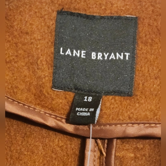 Shawl-Lapel Wool Blend Open-Front Coat "Sold Out" - Picture 13 of 16